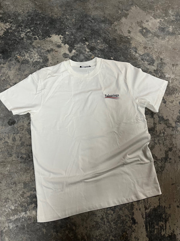 BALENCIAGA CLASSIC WHITE LOGO BORDADOS