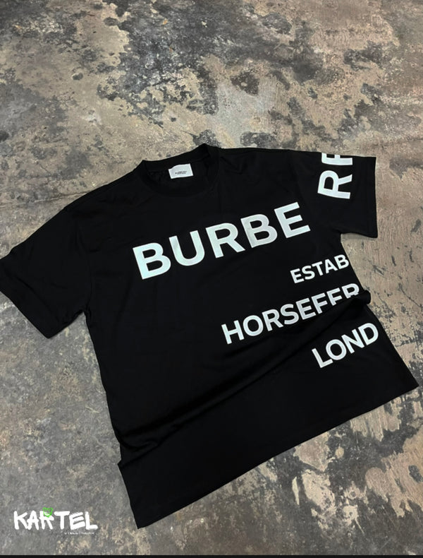 CAMISETA BURBERRY BLACK OVERSIZED